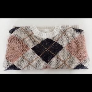 H&M plaid sweater